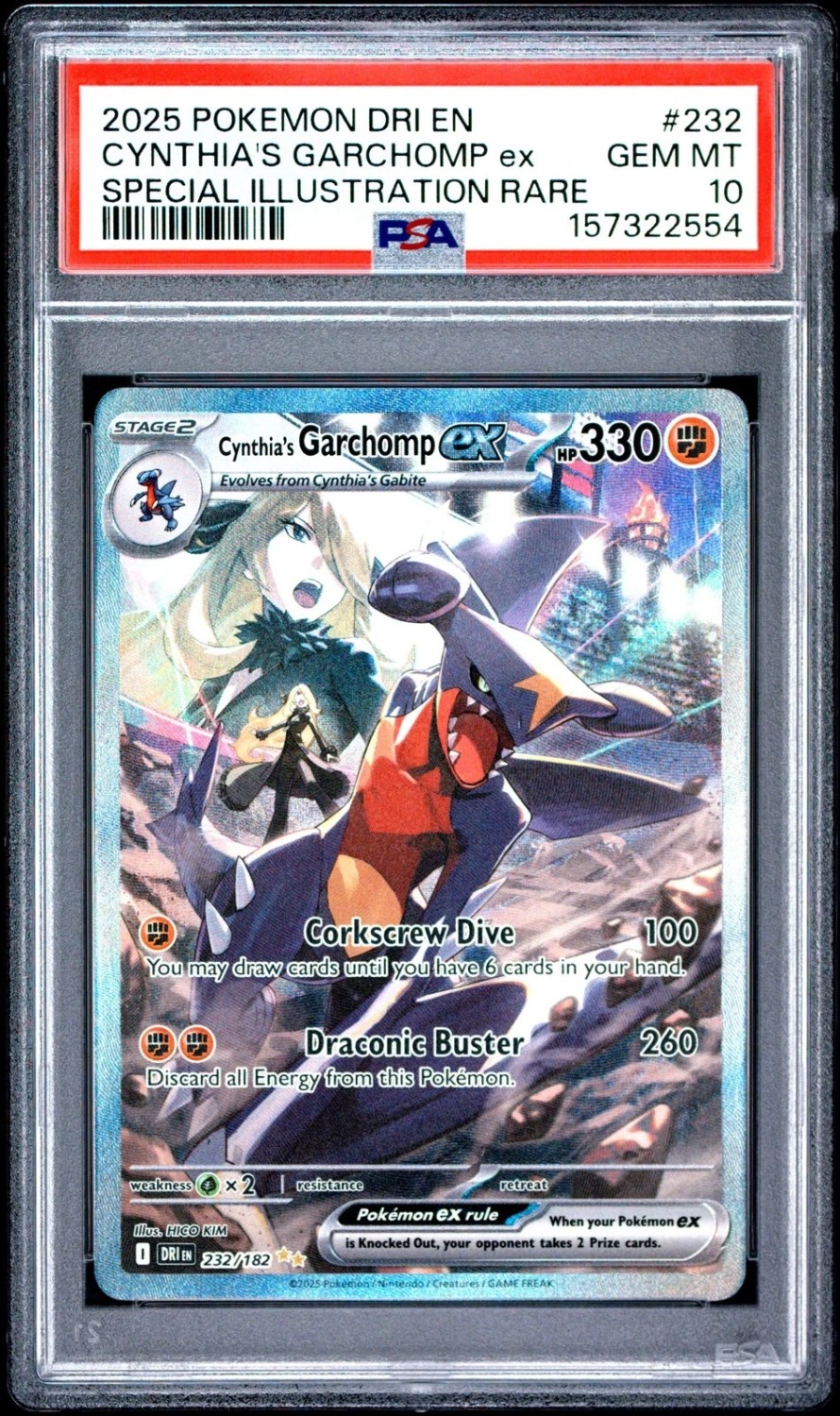 CYNTHIA'S GARCHOMP ex
