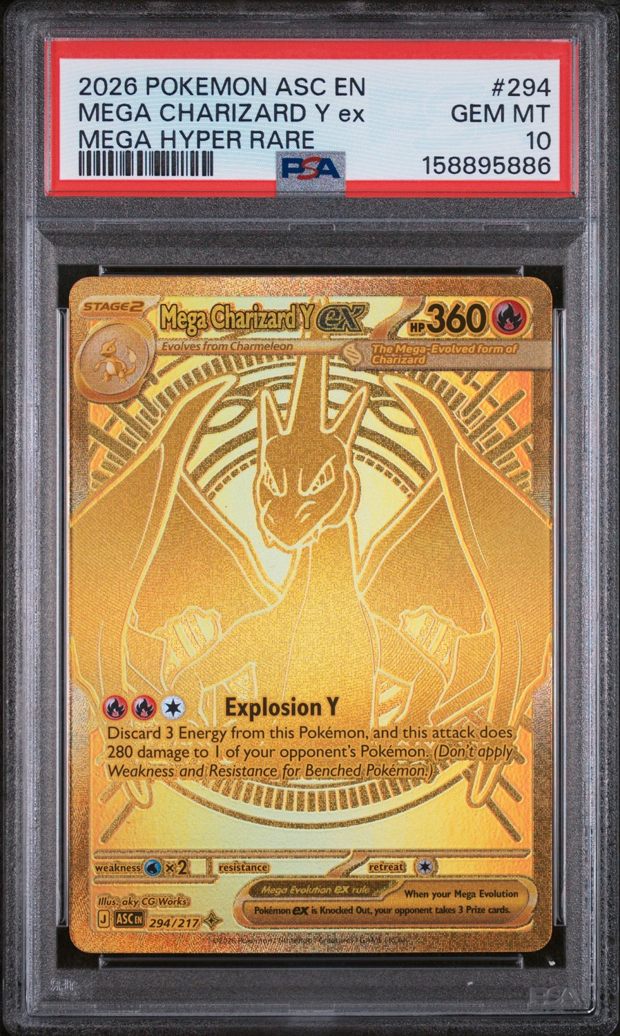 MEGA CHARIZARD Y ex