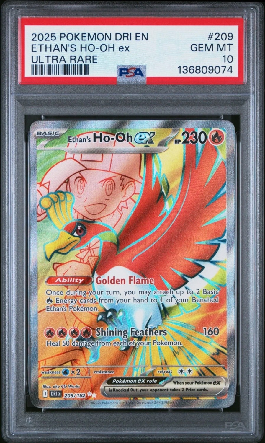 ETHAN'S HO-OH ex