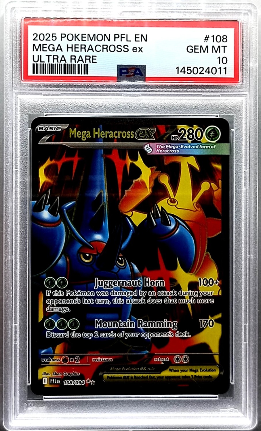 MEGA HERACROSS ex