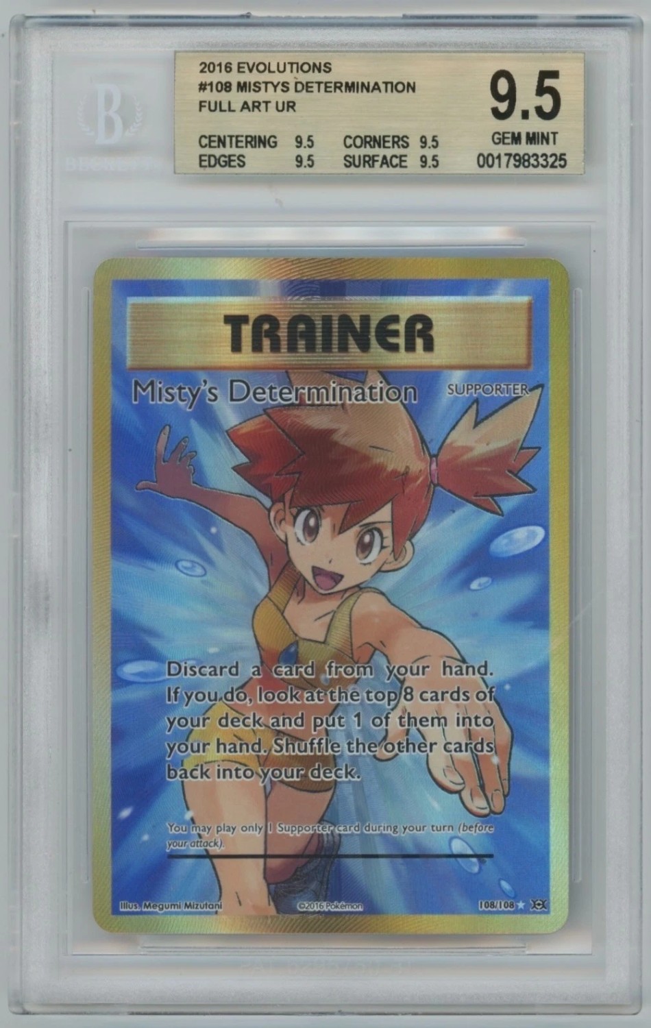 Misty's Determination