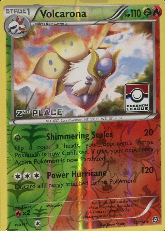 Reverse Holo · 2Nd League Place