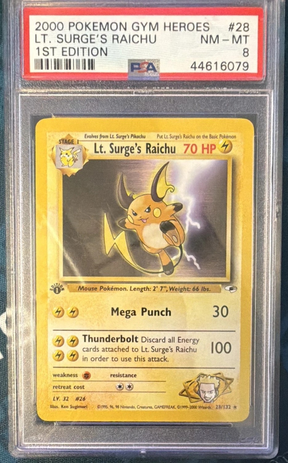 Lt. Surge's Raichu