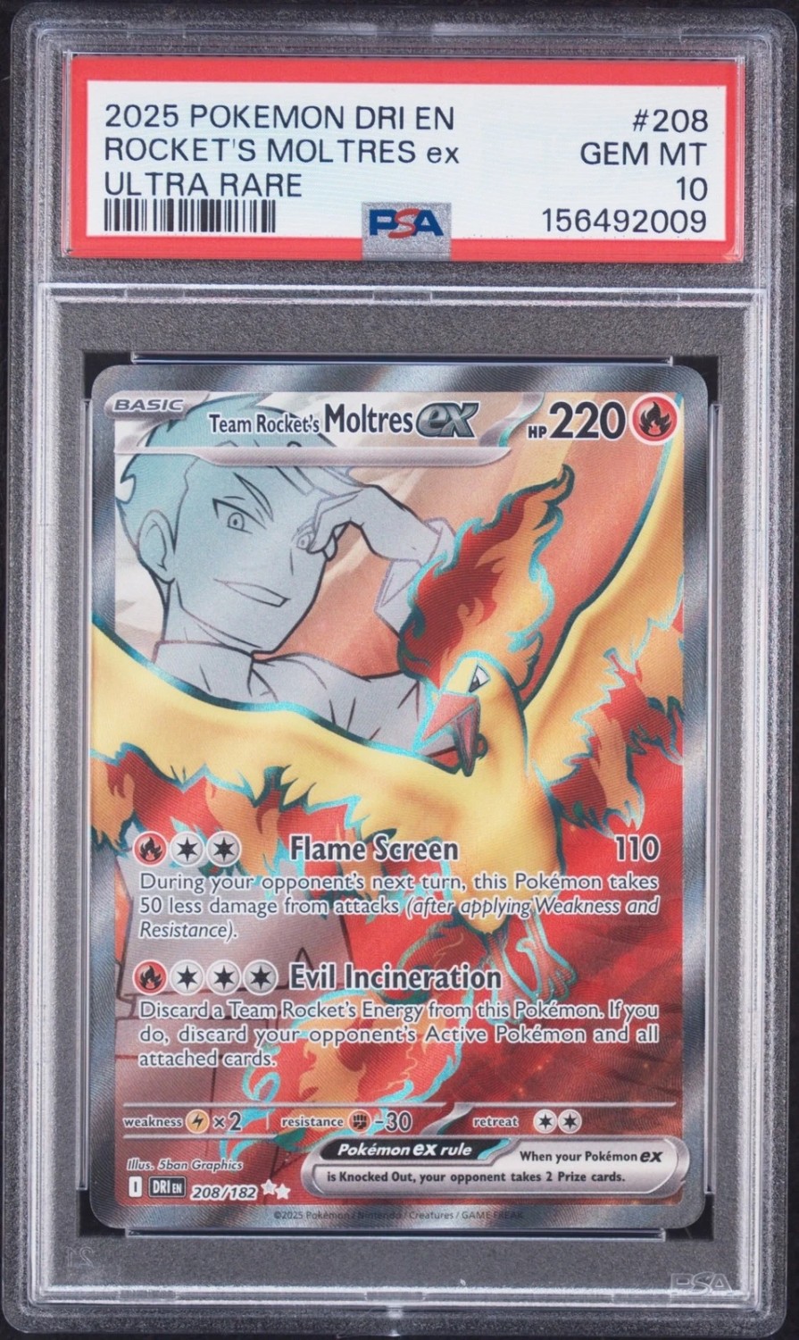 ROCKET'S MOLTRES ex