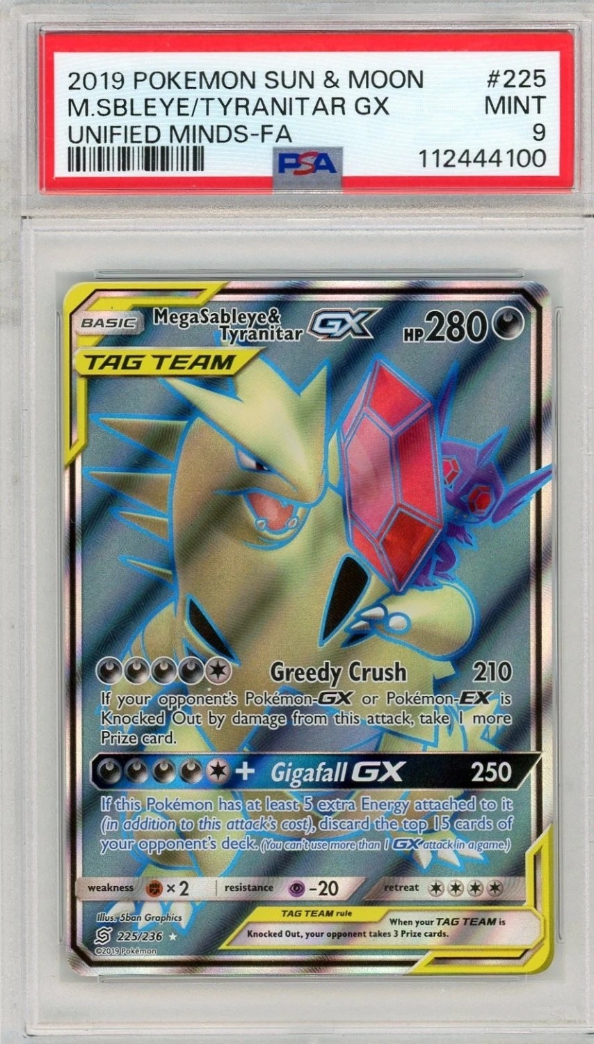 Mega Sableye & Tyranitar GX