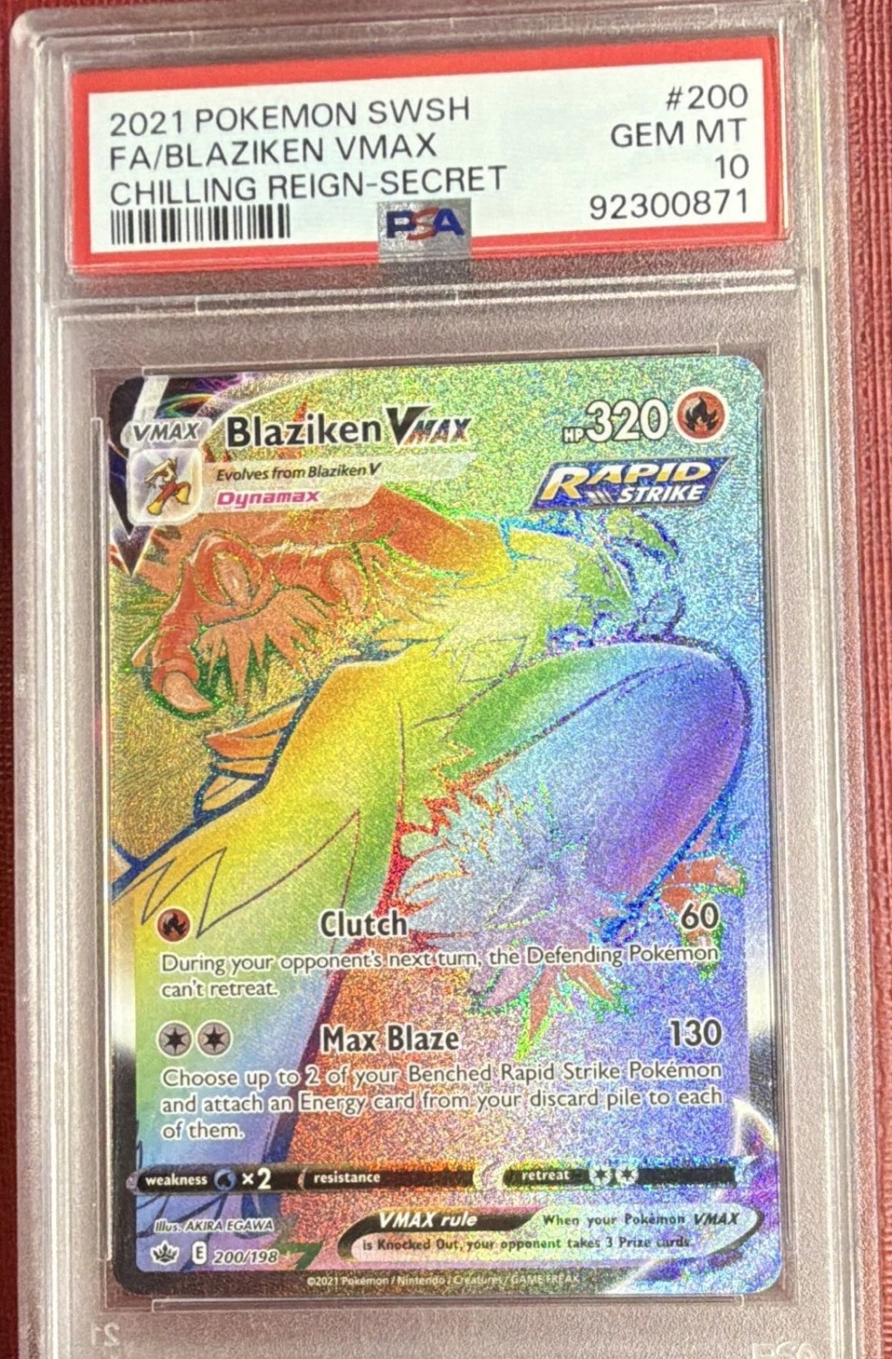 Blaziken VMAX