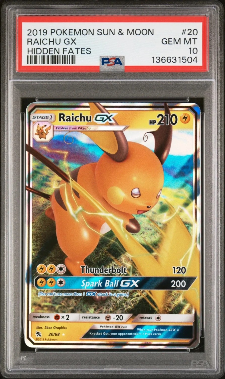 Raichu GX
