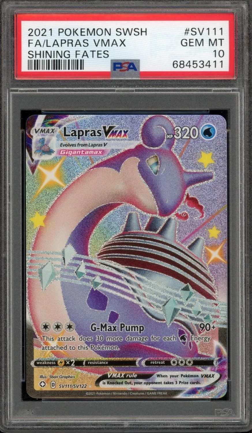 Lapras VMAX