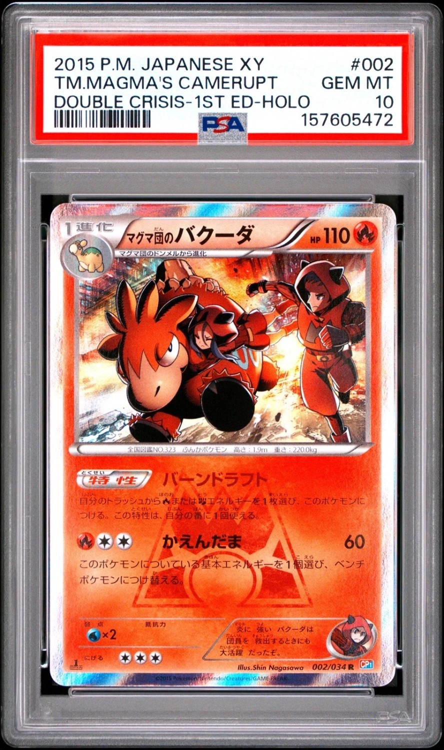 Team Magma's Camerupt