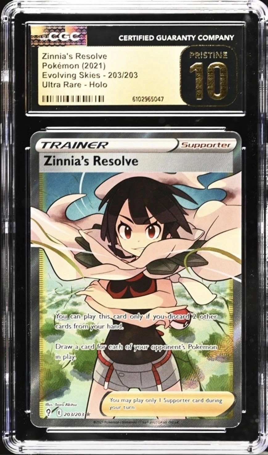 Zinnia's Resolve