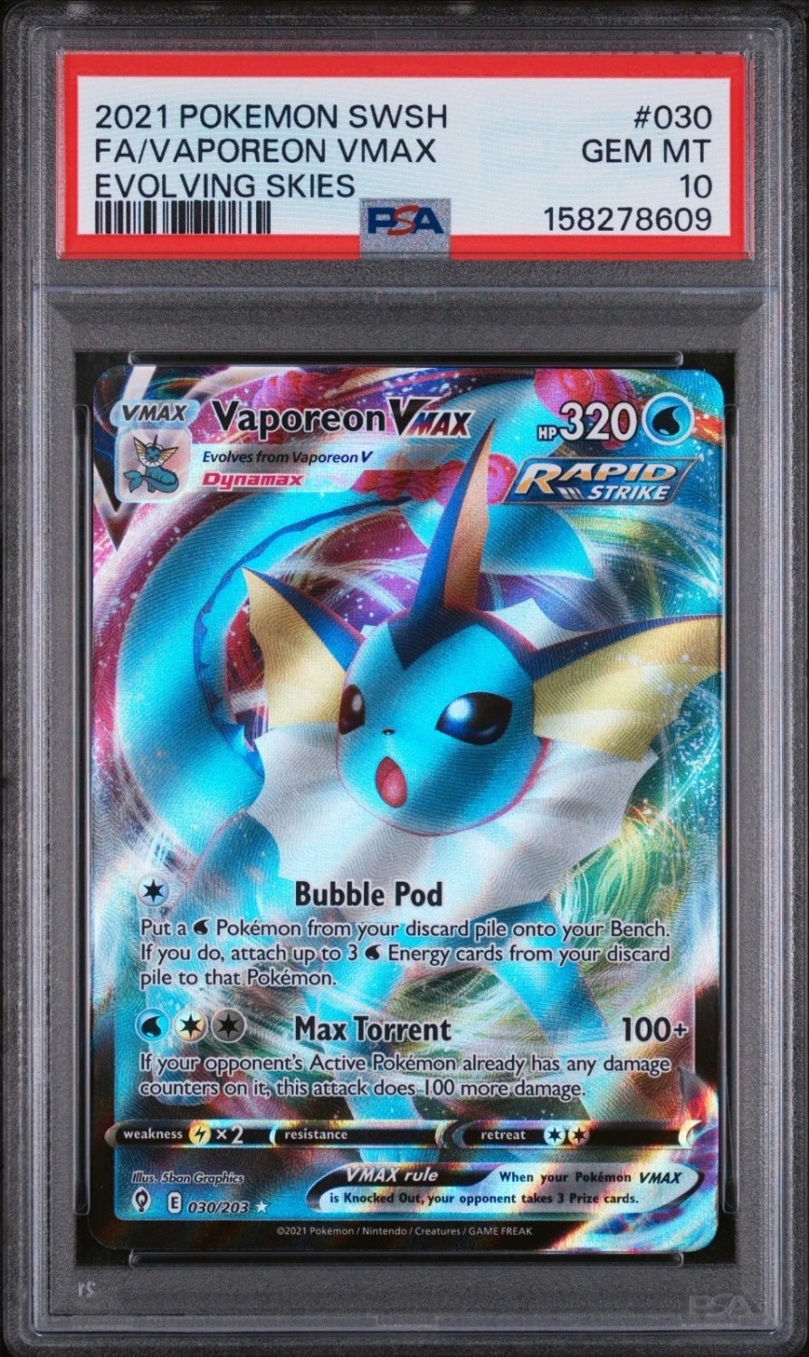 Vaporeon VMAX