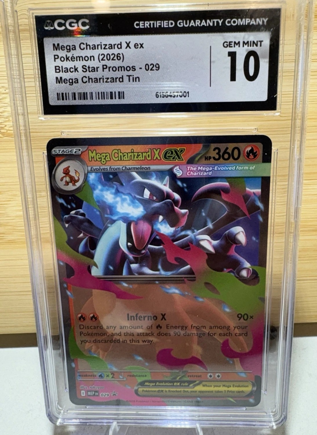 MEGA CHARIZARD X ex