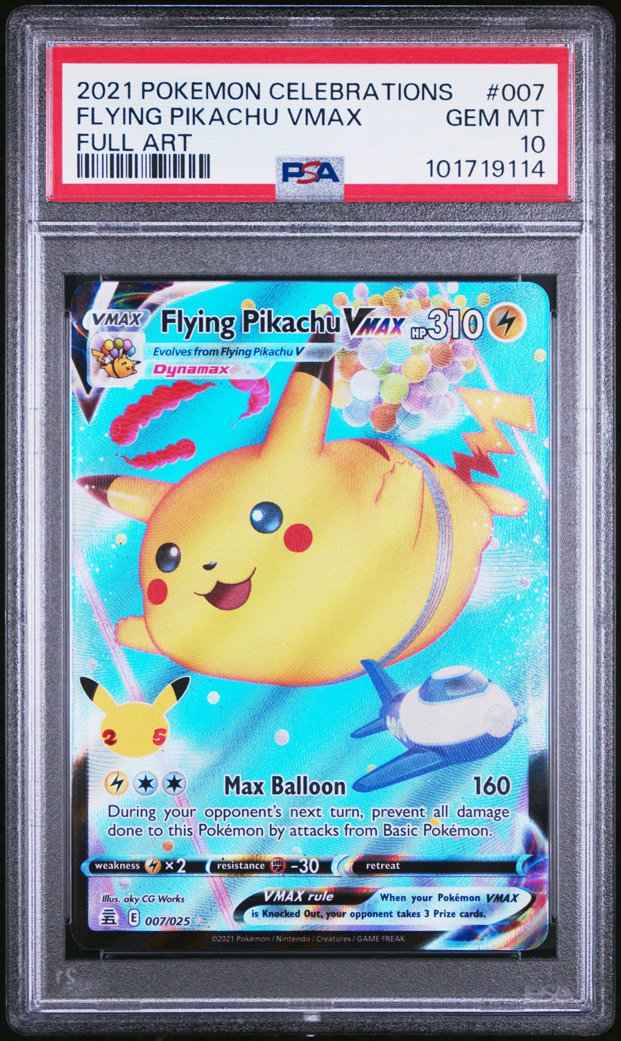 Flying Pikachu VMAX