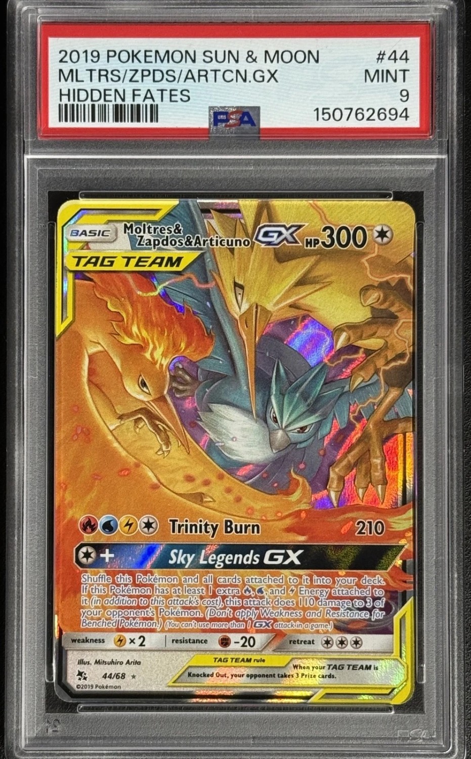 Moltres & Zapdos & Articuno GX