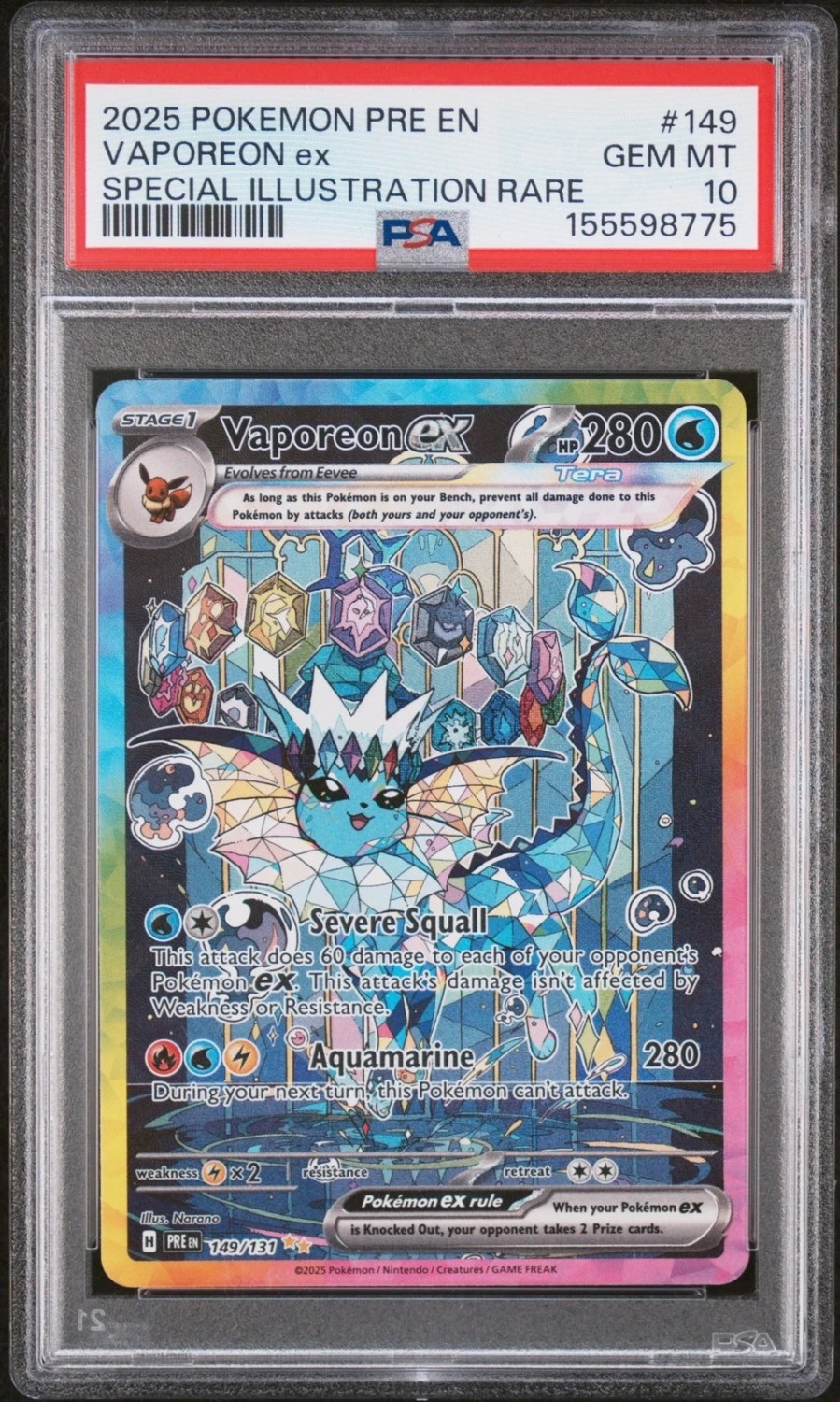 VAPOREON ex