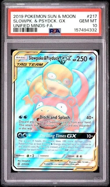 Slowpoke & Psyduck GX