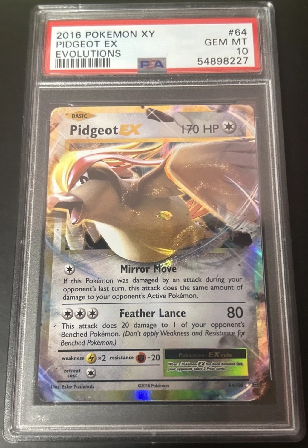 Pidgeot EX