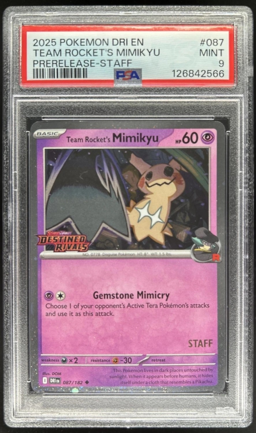 TEAM ROCKET'S MIMIKYU
