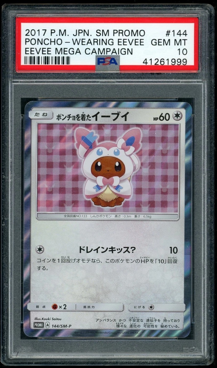 Poncho-Wearing Eevee