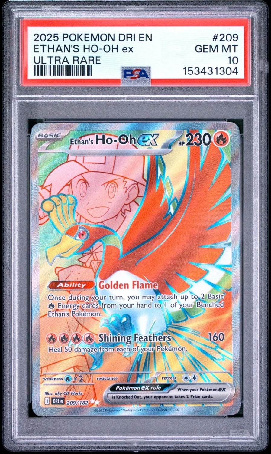 ETHAN'S HO-OH ex