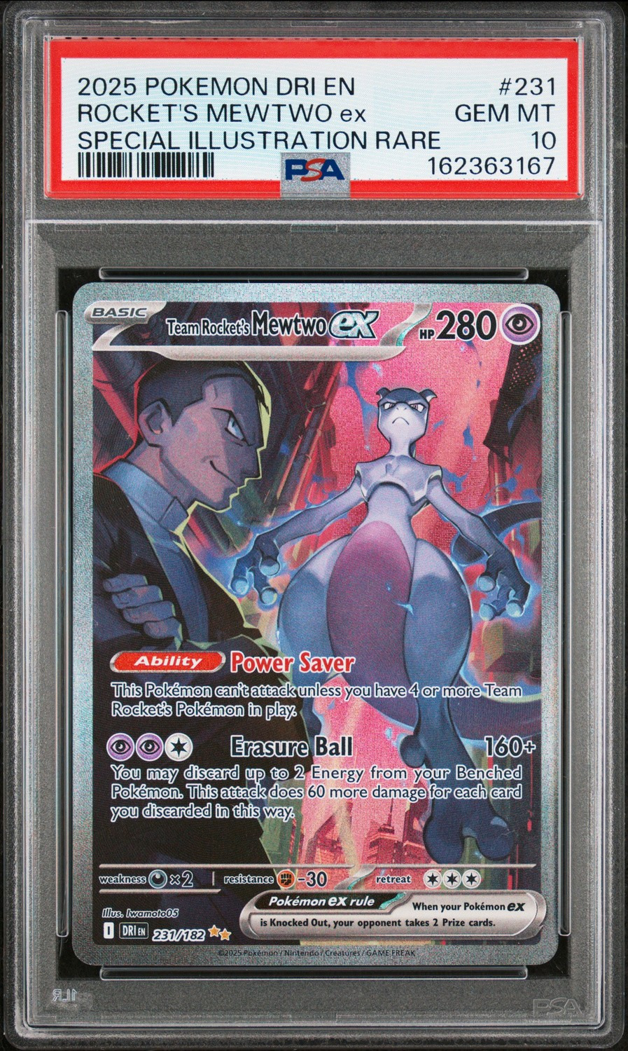 ROCKET'S MEWTWO ex
