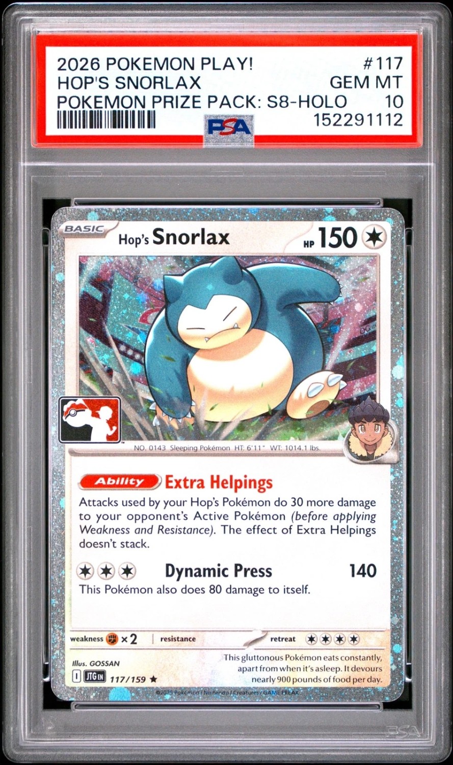 Hop's Snorlax