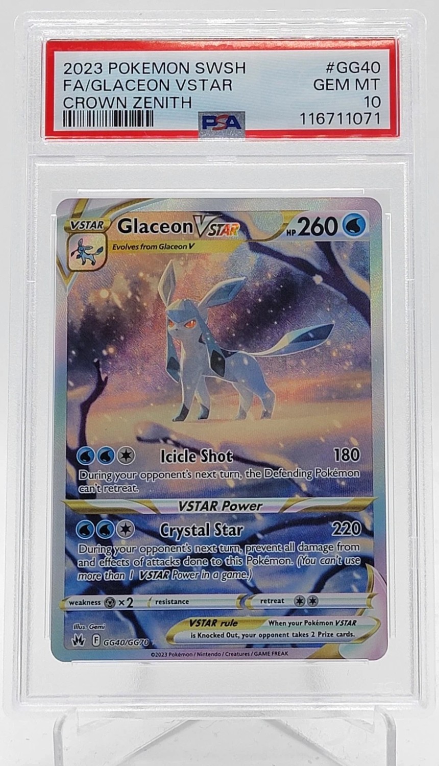 FA/GLACEON VSTAR