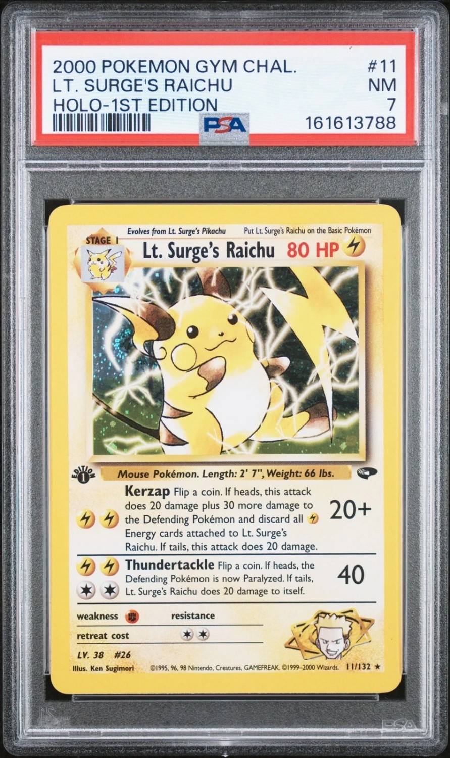 Lt. Surge's Raichu