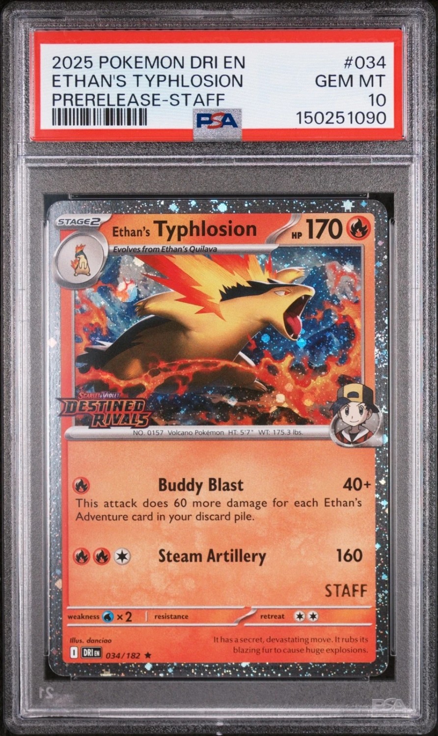 Holo · Prerelease · Staff