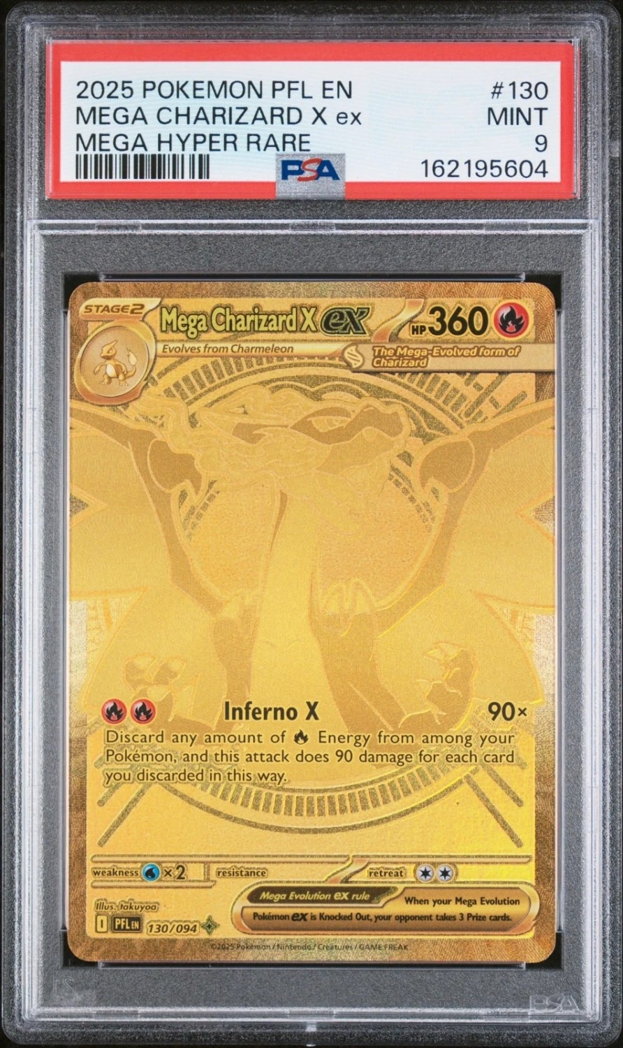 MEGA CHARIZARD X ex