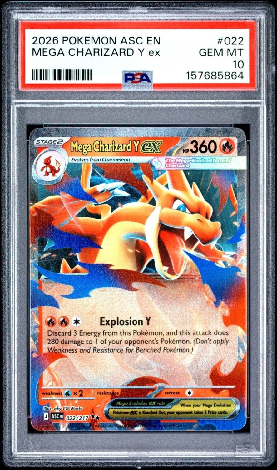MEGA CHARIZARD Y ex