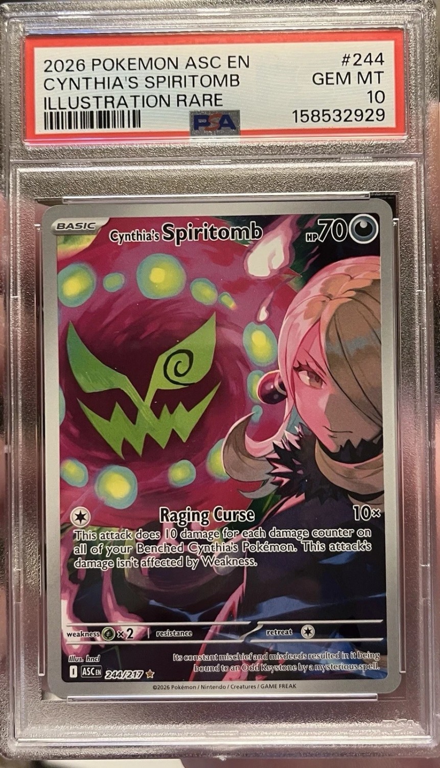 Cynthia's Spiritomb