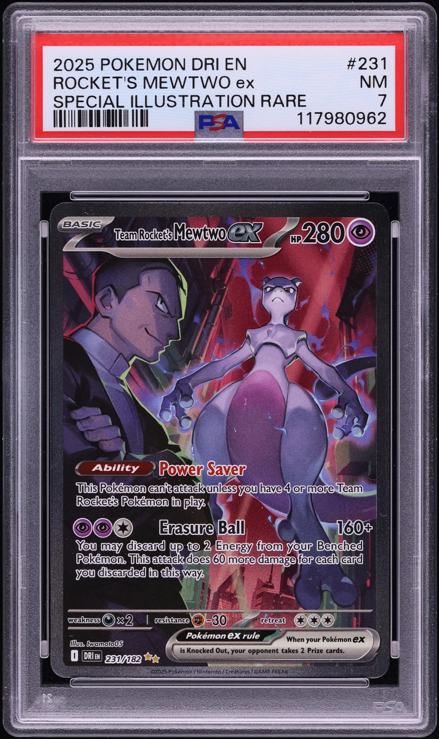 ROCKET'S MEWTWO ex
