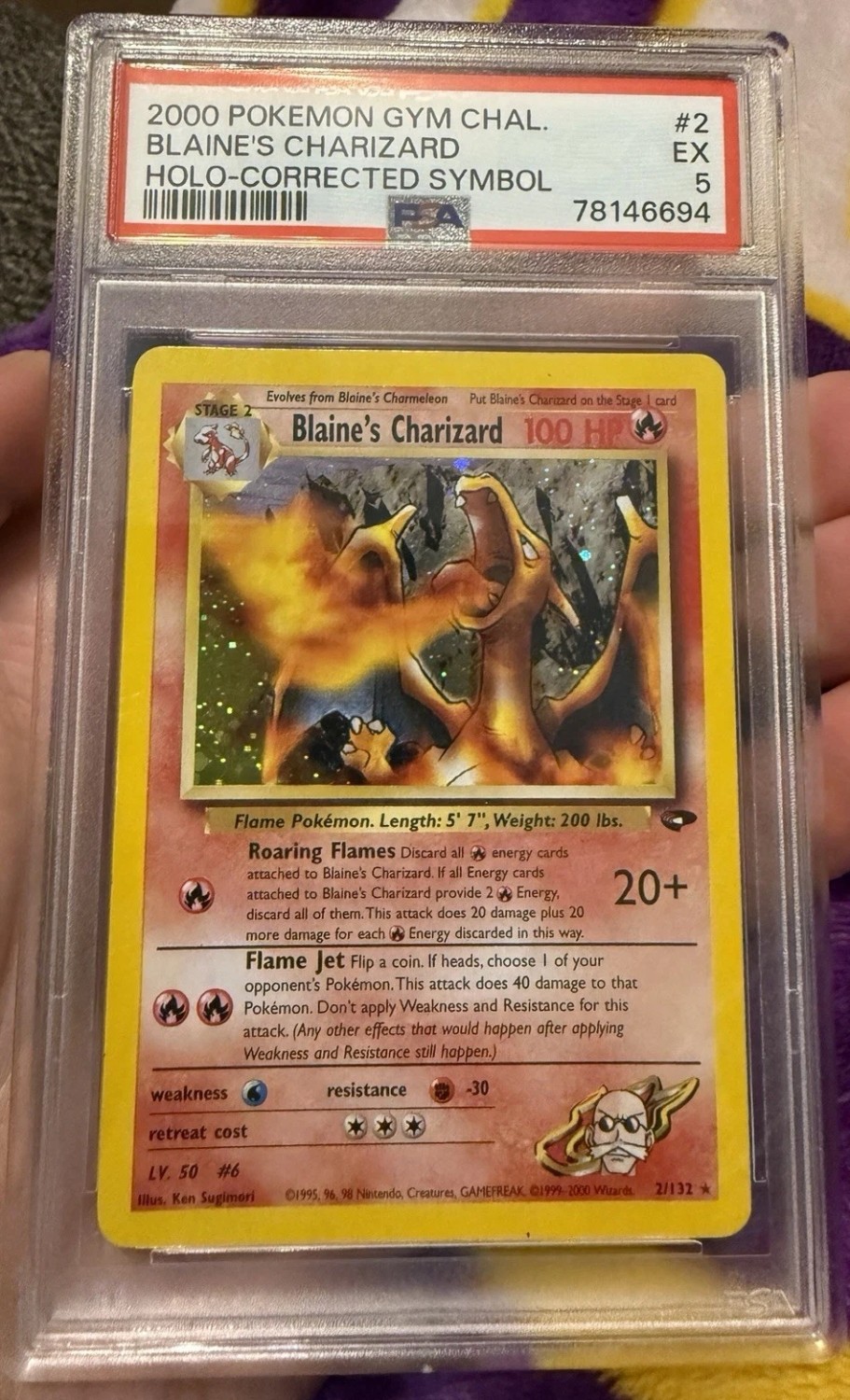 Blaine's Charizard