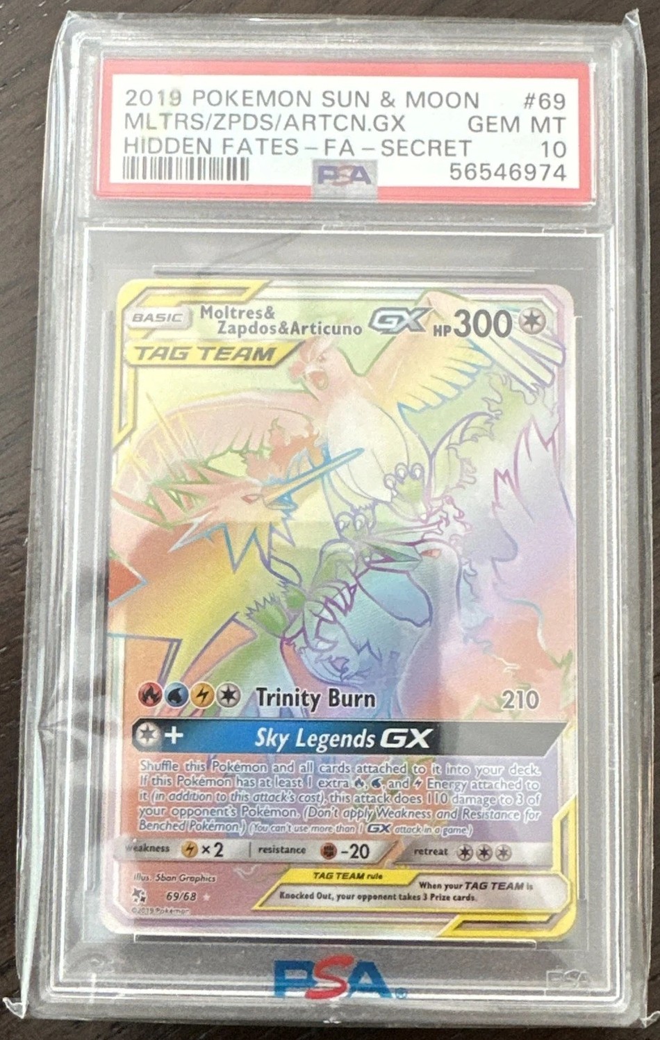 Moltres & Zapdos & Articuno GX