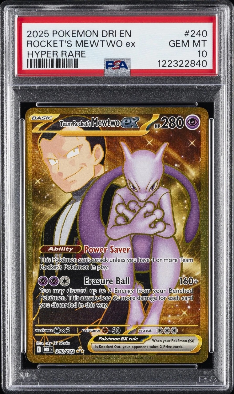 ROCKET'S MEWTWO ex