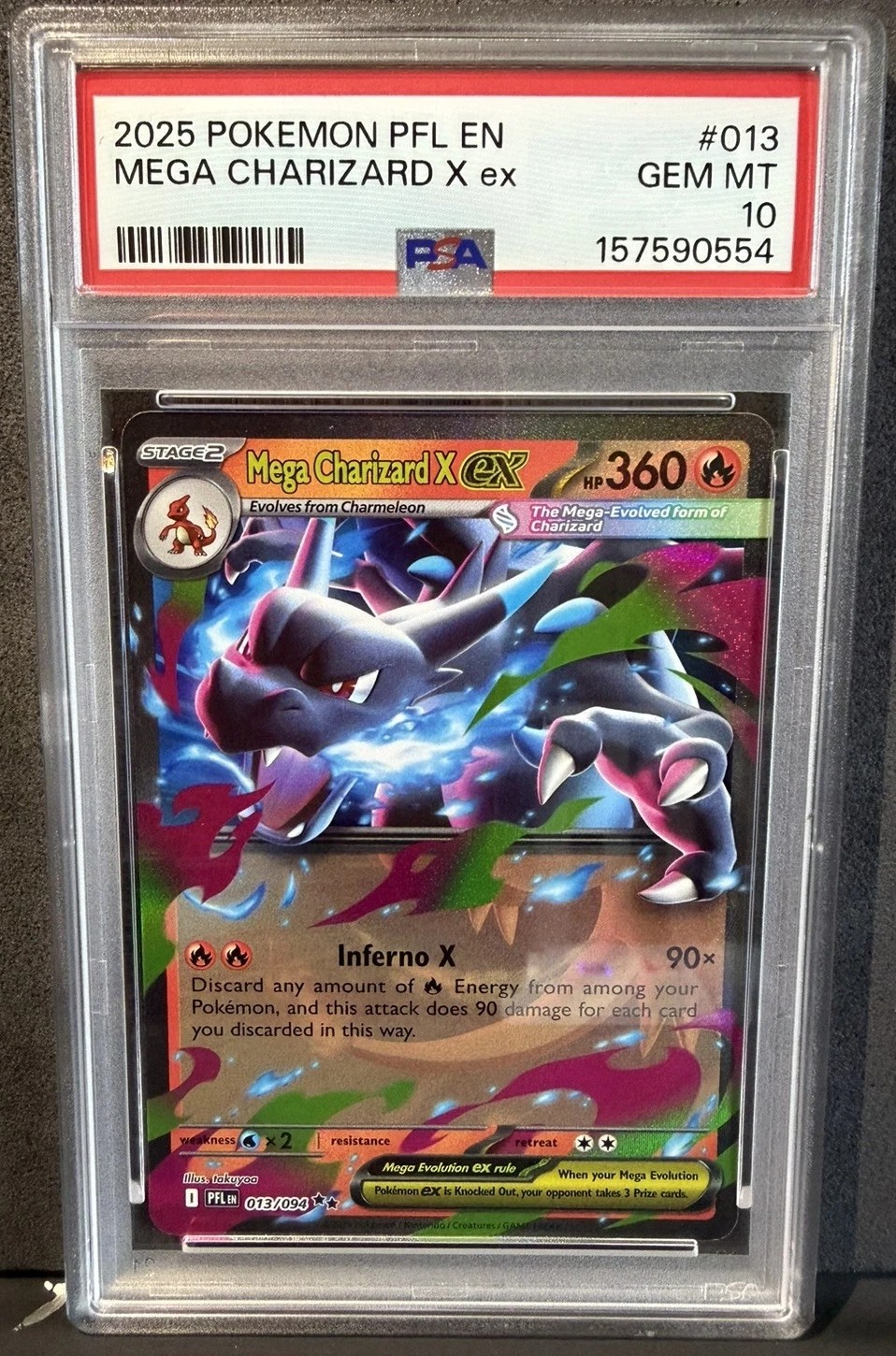 MEGA CHARIZARD X ex