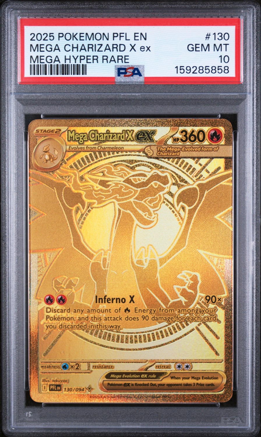 MEGA CHARIZARD X ex