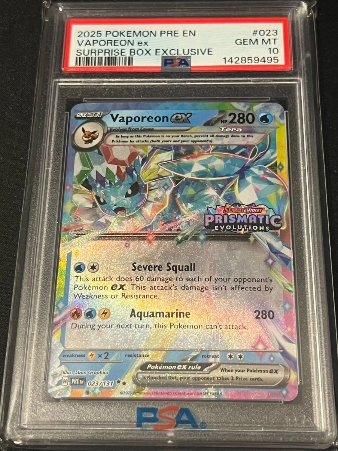 VAPOREON ex