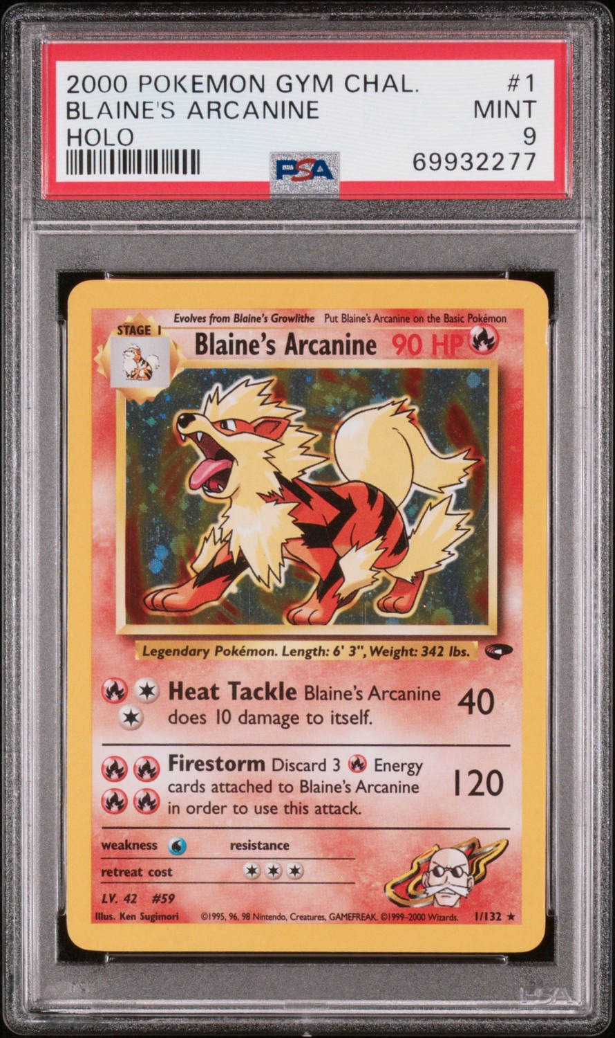 Blaine's Arcanine