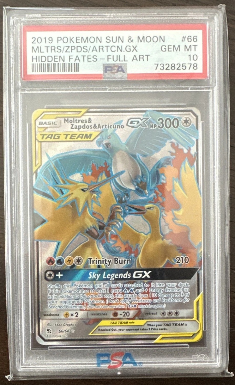 Moltres & Zapdos & Articuno GX