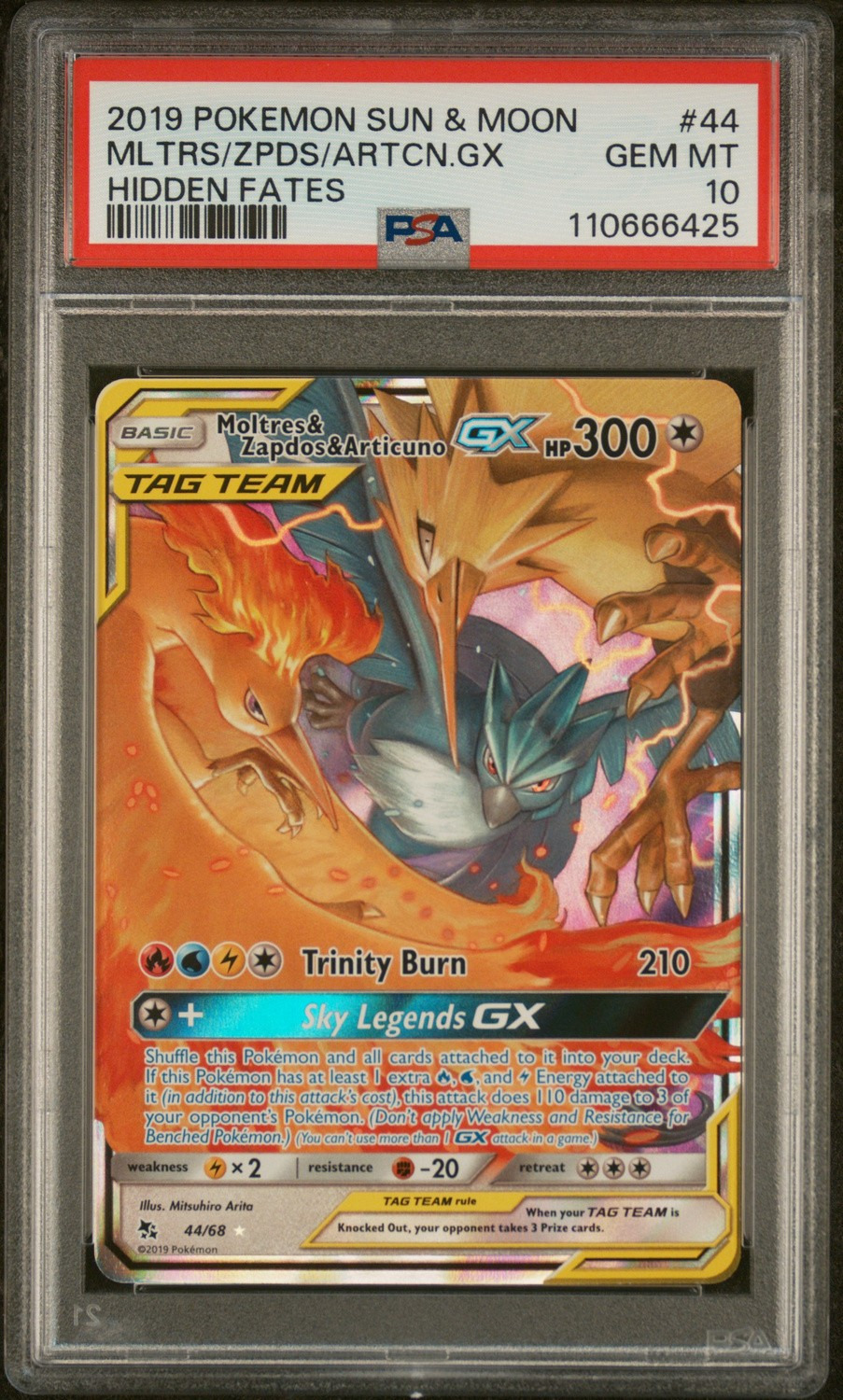Moltres & Zapdos & Articuno GX