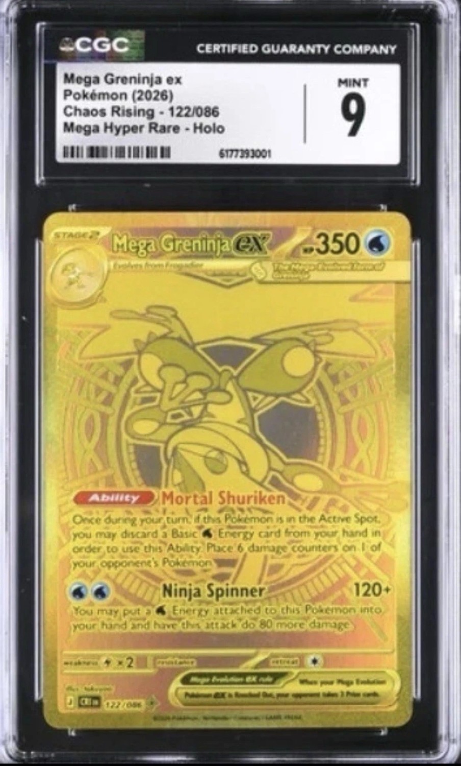 MEGA GRENINJA ex