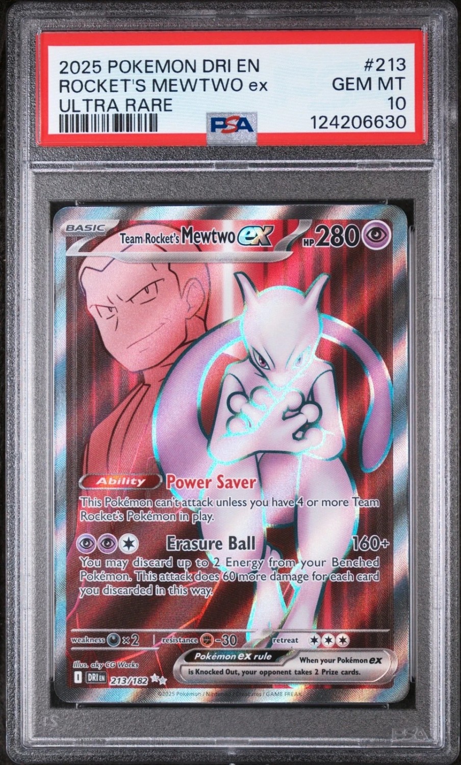 ROCKET'S MEWTWO ex