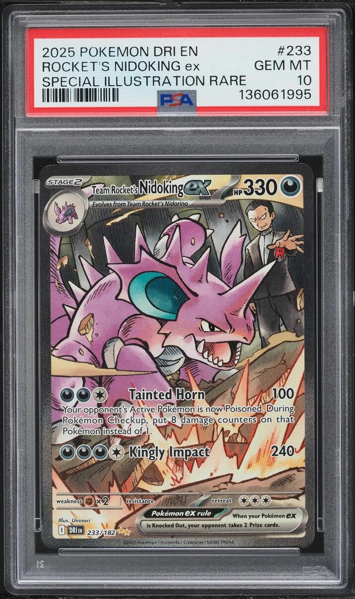 ROCKET'S NIDOKING ex