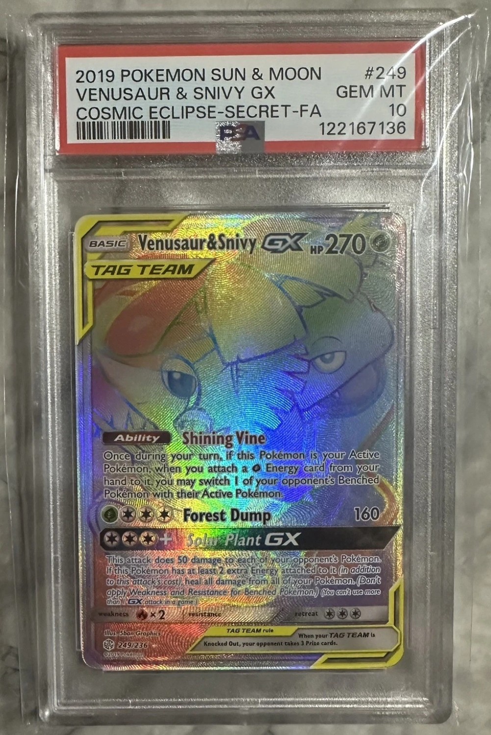 Venusaur & Snivy GX