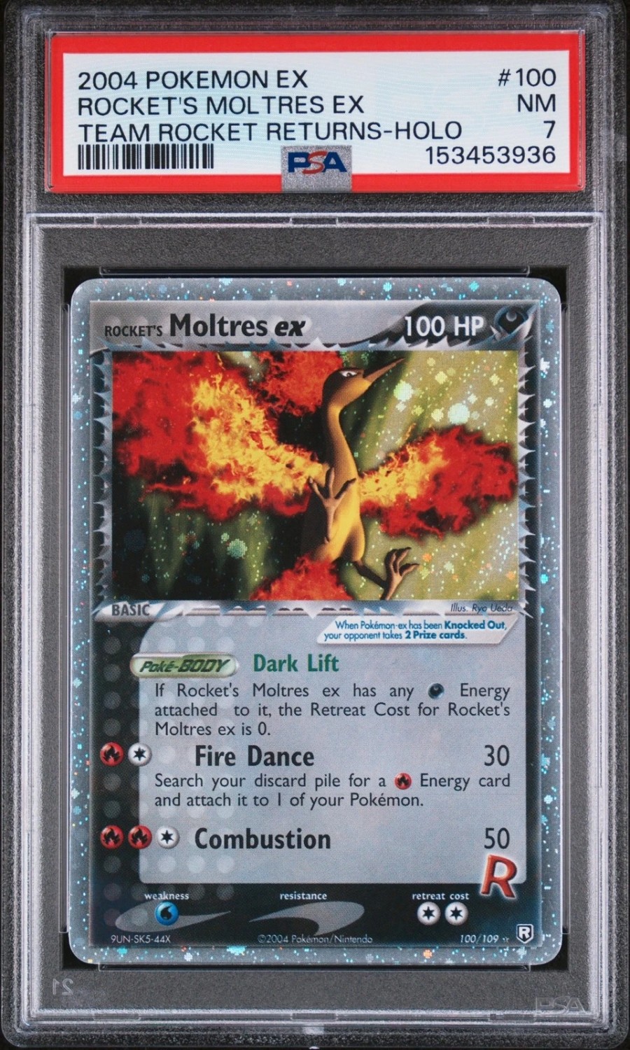 Rocket's Moltres EX