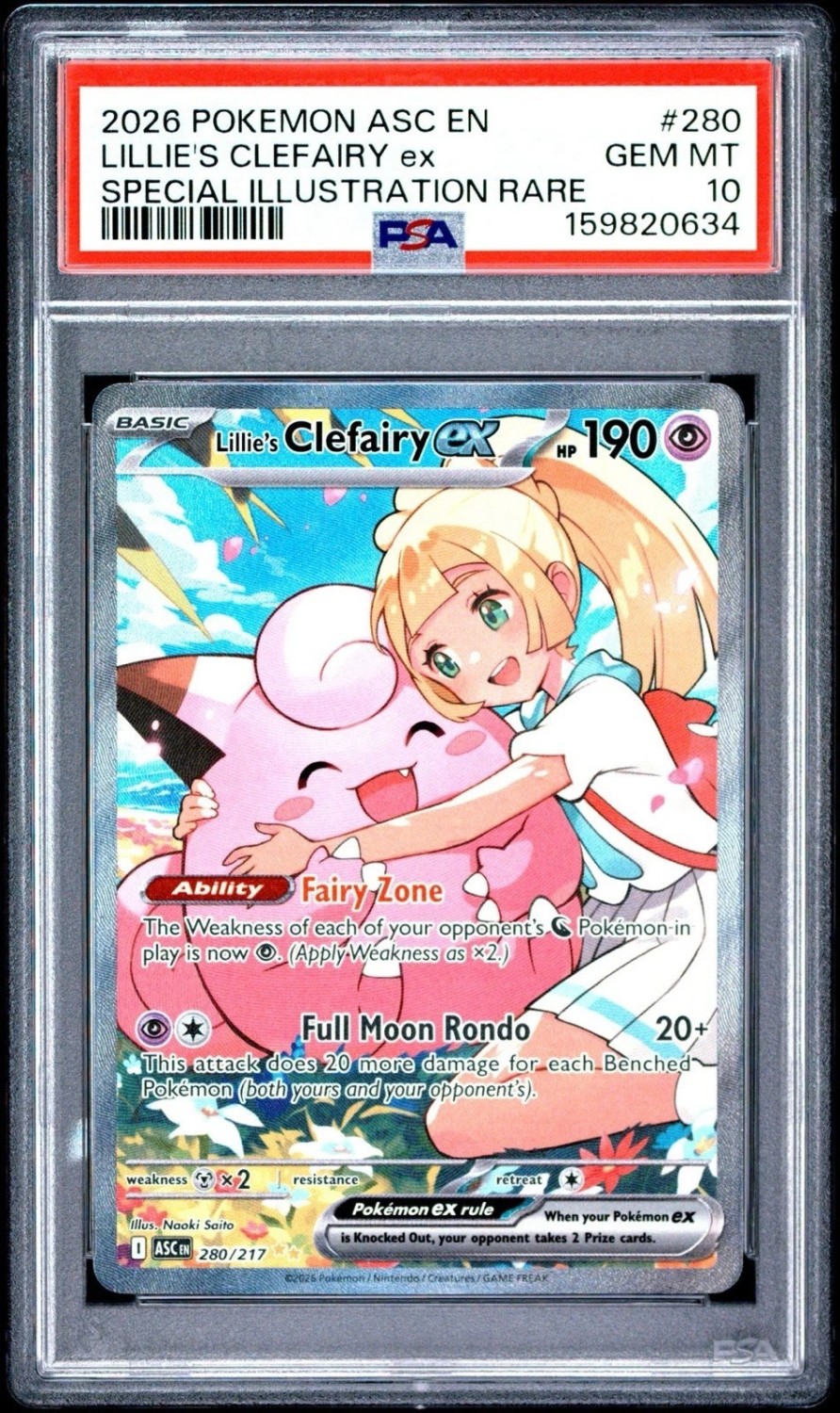 LILLIE'S CLEFAIRY ex