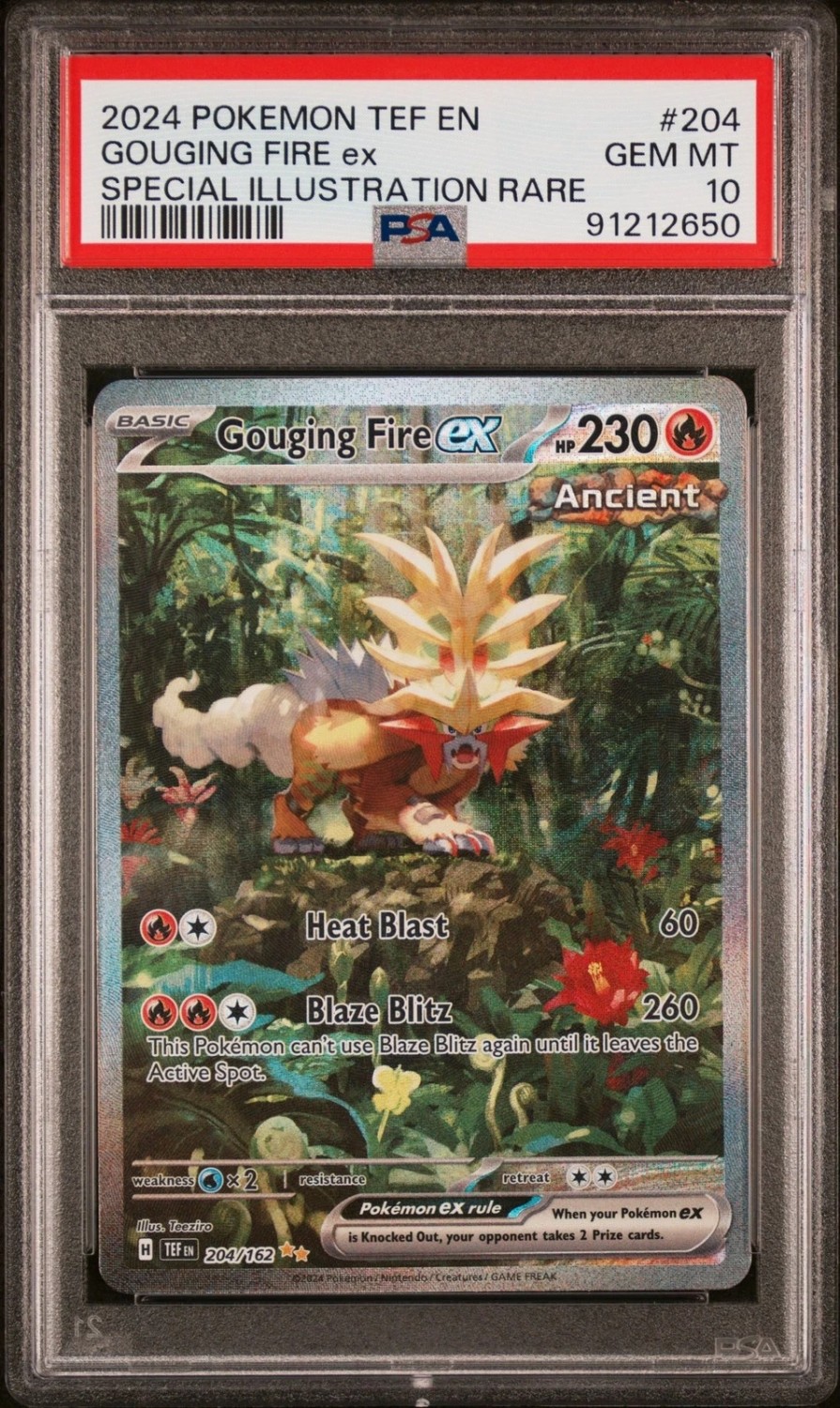 GOUGING FIRE ex