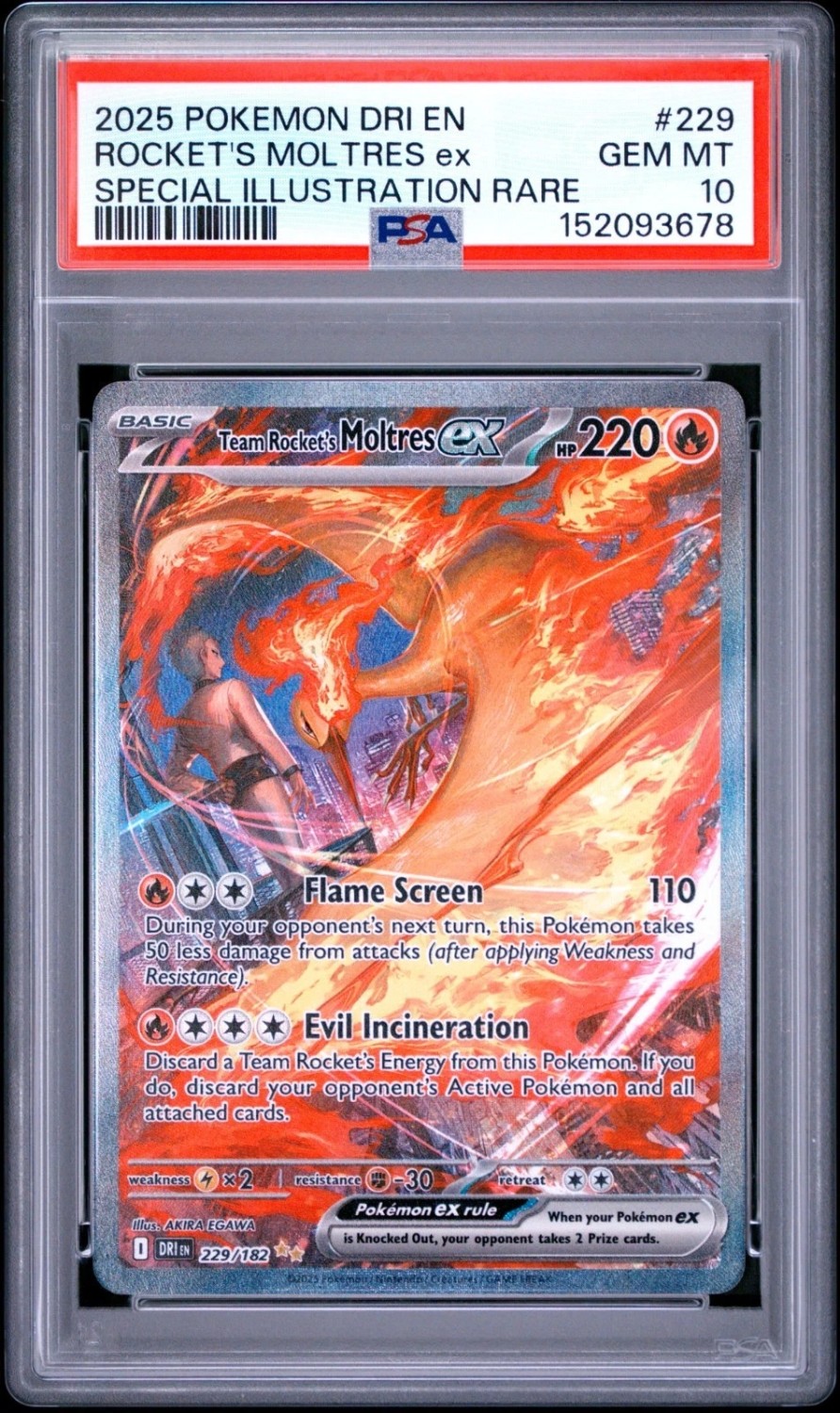 ROCKET'S MOLTRES ex